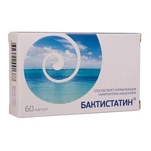 Бактистатин капс. 500 мг №60, Крафт ООО