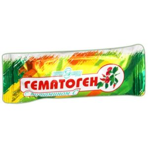 Гематоген Народный 40 г с витамином c, Сибирское здоровье
